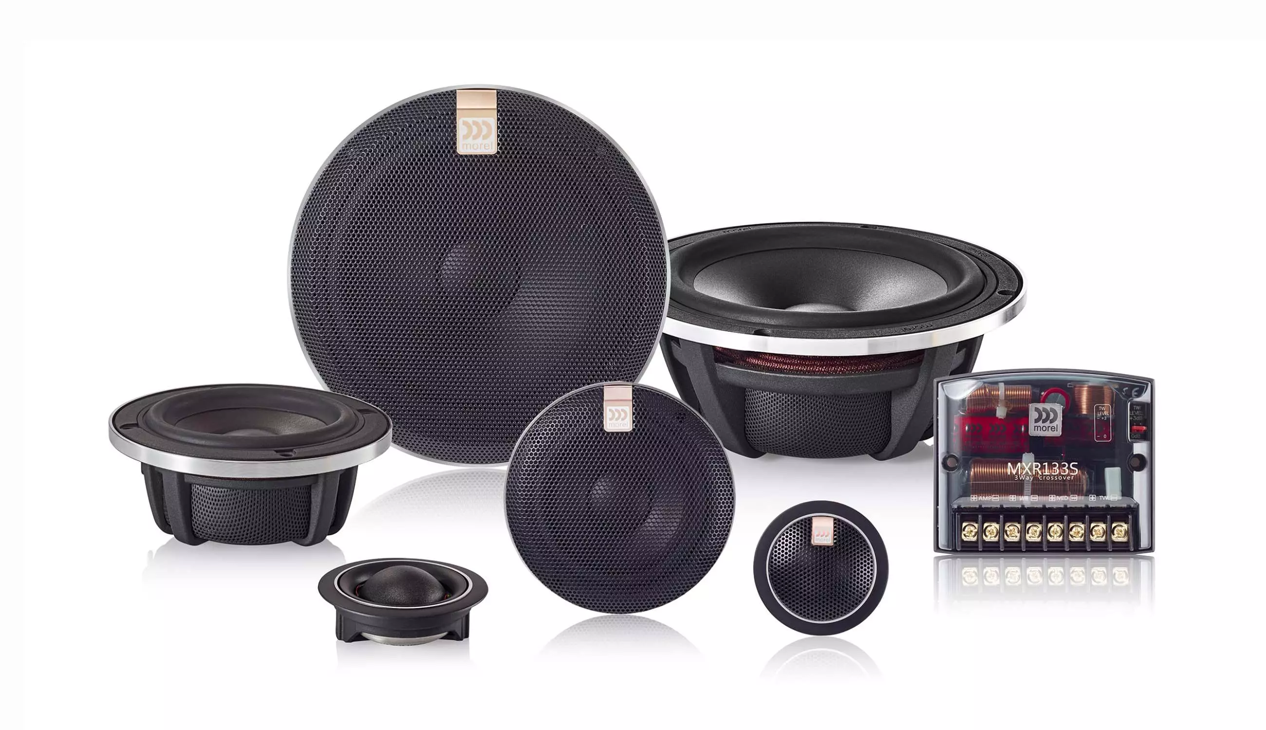 Car Audio 3-Way Speaker System - Morel Hifi