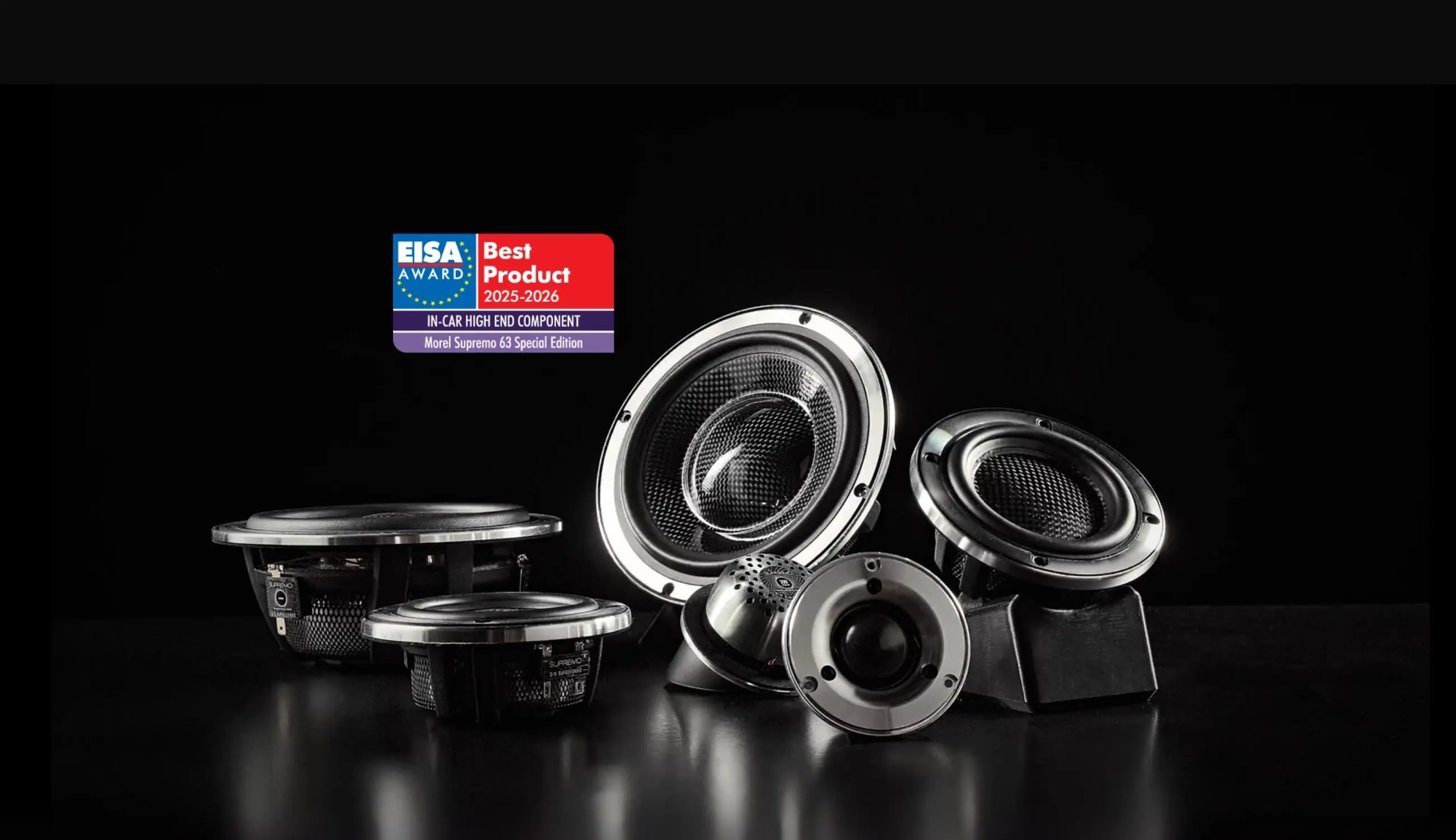 SUPREMO 63 Special Edition Wins EISA Best Product Award - Morel Hifi