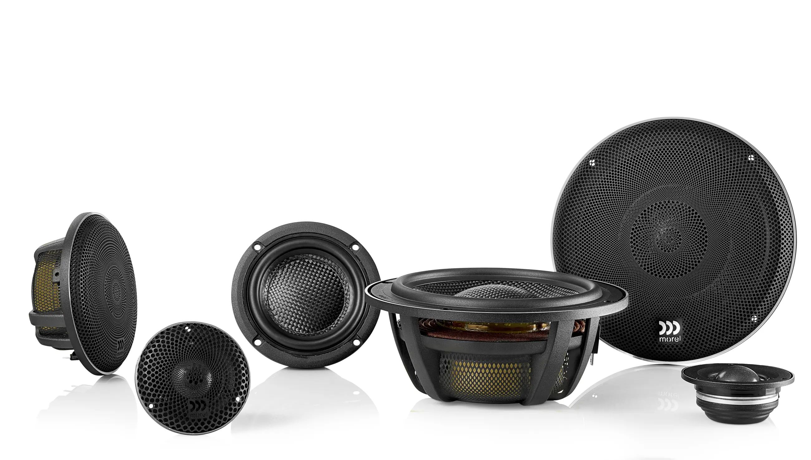 Elate Carbon Pro 3-Way ELATE CARBON PRO Systems - Morel Hifi